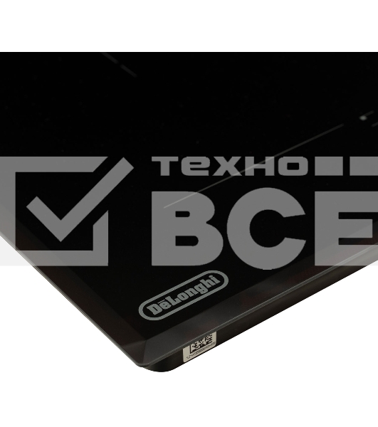 Индукционная варочная панель DeLonghi ELETTRA 4B1P CR независимая, чёрный