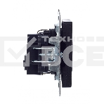 Розетка 1-местная IEK BRITE РС14-1-0-БрЧ (BR-R14-16-K02) с заземлением, с защитными шторками, 16А, черный, фото4