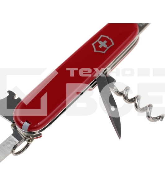 Нож перочинный Victorinox Sportsman (0.3803) 84мм 13 функций красный карт.коробка