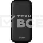 Портативный аккумулятор Buro BP20A 20000mAh 10W 2A USB-A черный, фото 1
