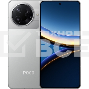 Смартфон POCO F7 Pro 12/256Gb серебристый