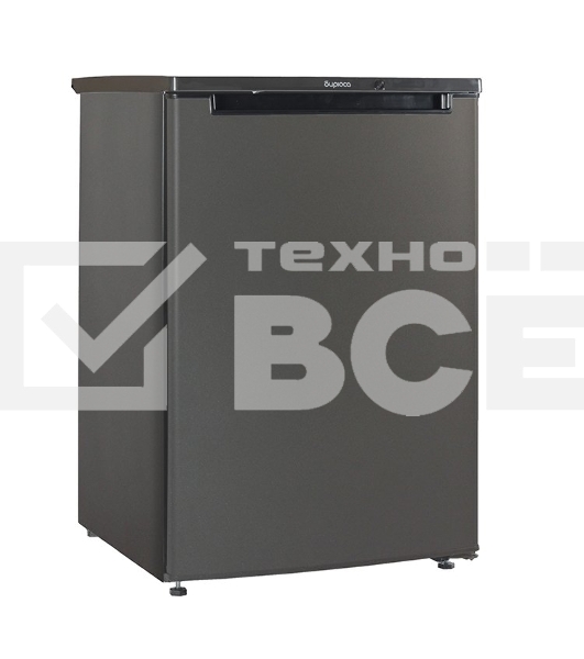 Холодильник Бирюса W508 графит однокамерный 116/34л морозилка сверху