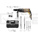 Перфоратор Nocord NHD-800.30.2, 800 Вт, 3.0 Дж, 3 режима, быстросъ емный патрон SDS+ и кулачковый патрон в комплекте, фото8