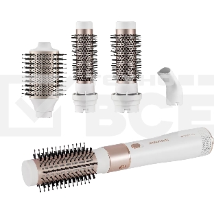 Фен-щетка Polaris PHSB-1214Mi белый/розовое золото