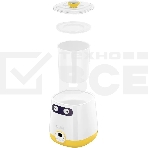 Йогуртница Kitfort КТ-6407 20Вт 1б. 1000 мл упр.:электрон. желтый/белый, фото2