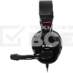 Гарнитура проводная с микрофоном Oklick Phoenix HS-L320G черный/красный 1.9м мониторы оголовье (NO-3000), фото9