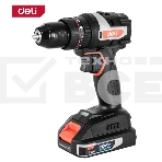 Дрель-шуруповерт Deli DE-CZ20-1D2, Аккумуляторная, 20В, 2 АКБ, Ударная, Сумка, фото22