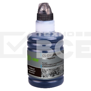 Чернила Cactus CS-GI41PGBK черный140мл для Canon PIXMA G1420/G2420/G2460/G3420/G3460