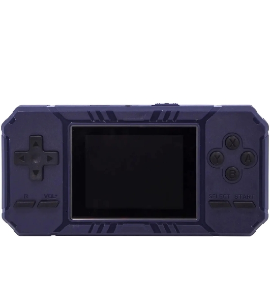 Портативная игровая консоль PGP AIO Junior FC25c синяя (500 игр, 8 Bit, 3.0 ' HD, Micro USB, 850 мAч, microSD, AV)