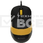 Клавиатура + мышь A4Tech Fstyler F1110 клав:черный/желтый мышь:черный/желтый USB Multimedia (F1110 BUMBLEBEE), фото9