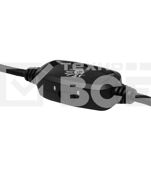 Наушники с микрофоном A4Tech Bloody G260p черный 2м мониторные USB оголовье (G260P)