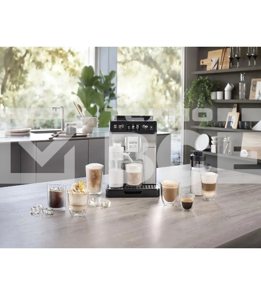 Кофемашина автоматическая DeLonghi Eletta Explore ECAM450.65.S серебристый, исп. кофе - зерновой/молотый, 1.8 л, 1450 Вт, 19 Бар.