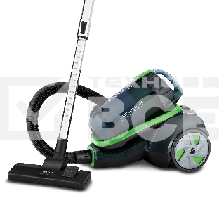 Пылесос Vitek VT-8130 черный/зеленый, 450/2200 Вт, уборка сухая, пылесборник контейнер, 3,5 л
