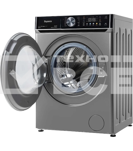Стиральная машина Бирюса WM-SC914/15 W перламутровый синий, загрузка фронтальная 9 кг, 1400 об/мин, класс А+++