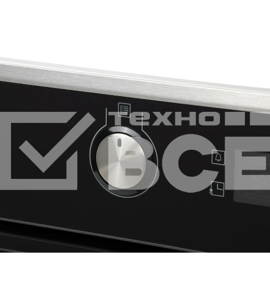 Духовой шкаф электрический Hyundai HEO 6648 IX серебристый/черный, встраиваемый