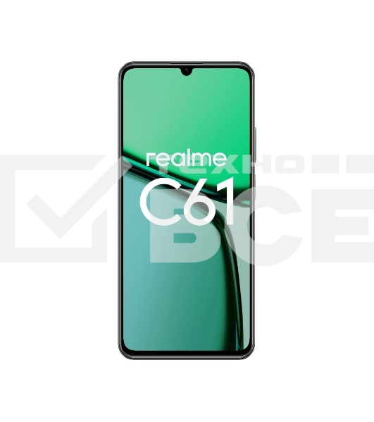 Смартфон Realme C61, 6/128Gb, зеленый