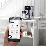 Кофемашина DeLonghi ECAM 610.75.MB металлик/черный, исп. кофе - зерновой/молотый, 2.2 л, 1450 Вт, 19 Бар, фото2