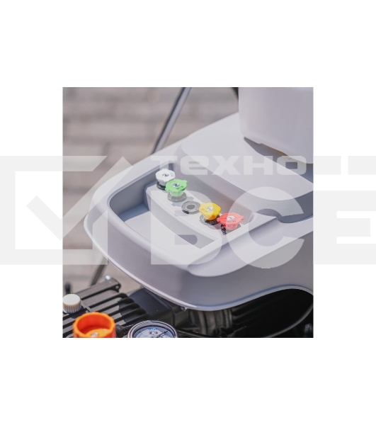 Мойка высокого давления Bort KEX-3200 2800 Вт, максимальное давление 90 бар, рабочее давление 70 бар, 20 л/мин, 47 кг, набор аксессуаров 10 шт