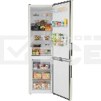Холодильник Haier CEF537ACG бежевый, двухкамерный, 263/105л, морозилка снизу, No Frost, фото 1