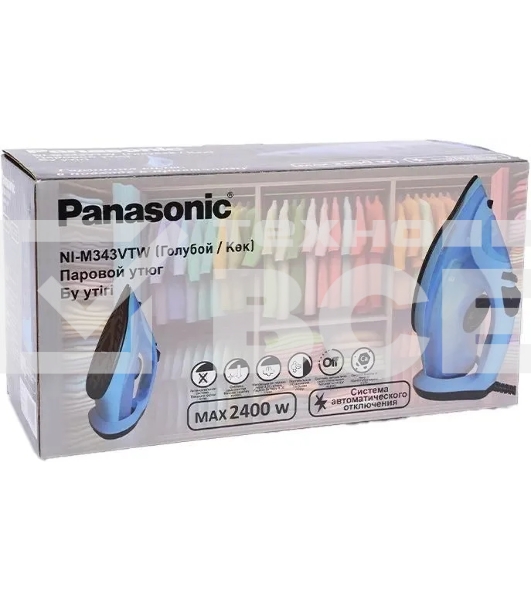 Утюг Panasonic NI-M343VTW 2400Вт синий