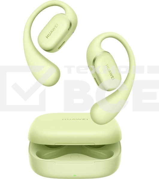 Наушники Huawei FreeArc Moose-T00, Bluetooth, накладные, зеленый 55038103