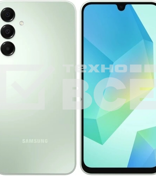Смартфон Samsung Galaxy A16 6/128Gb светло зеленый