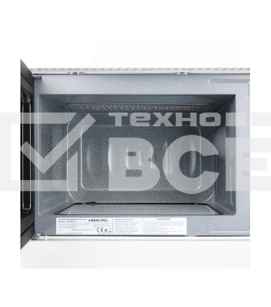 Встраиваемая микроволновая печь HIBERG i-VM 6502 W (инверторная)