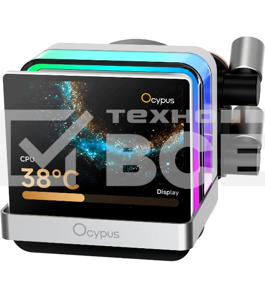 Система охлаждения Ocypus Sigma L24 PRO WH IPS Display/white/290W/All Intel/AMD AM*/Screws