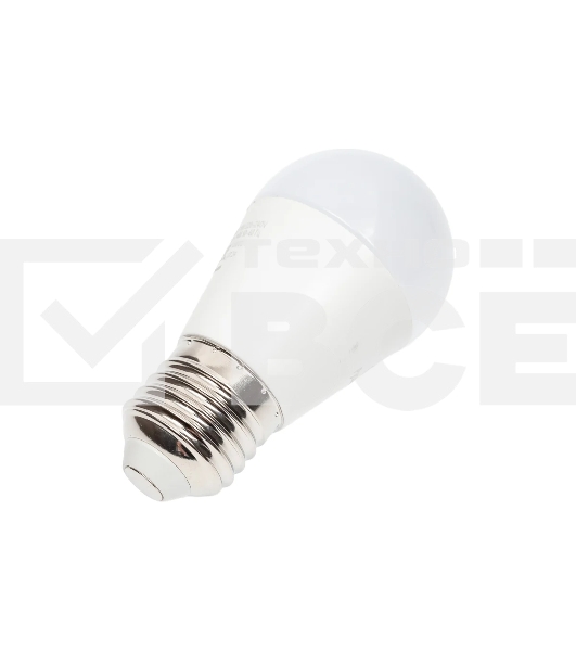 Лампа светодиодная RS G45 E27 8W 220-240V 4000К 8Вт 800лм Ra 90 шар Русский Свет 15010445049