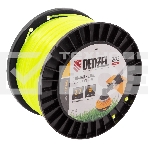 Леска для триммера Denzel звезда, 2,7мм х 202м, на DIN катушке FLEX CORD, фото3