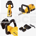 Кусторез аккумуляторный Denzel RBC510-36 Li-ion, 36 В, 4 А·ч, нож 510 мм, поворотная ручка, фото10