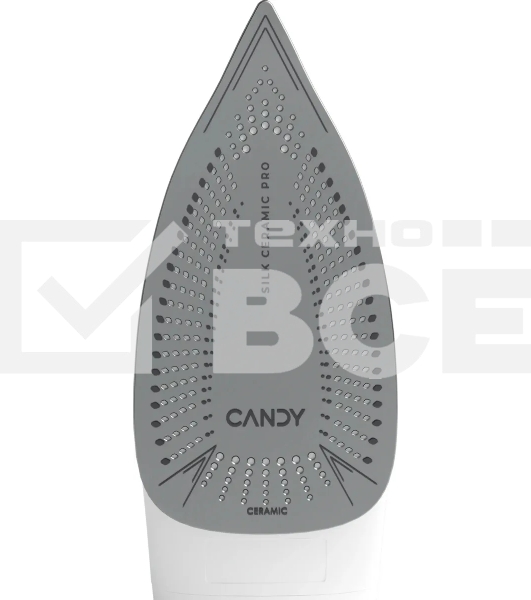 Утюг Candy CI-101 белый/голубой, 2700 Вт, 55 г/мин, 160 г/мин, 500 мл