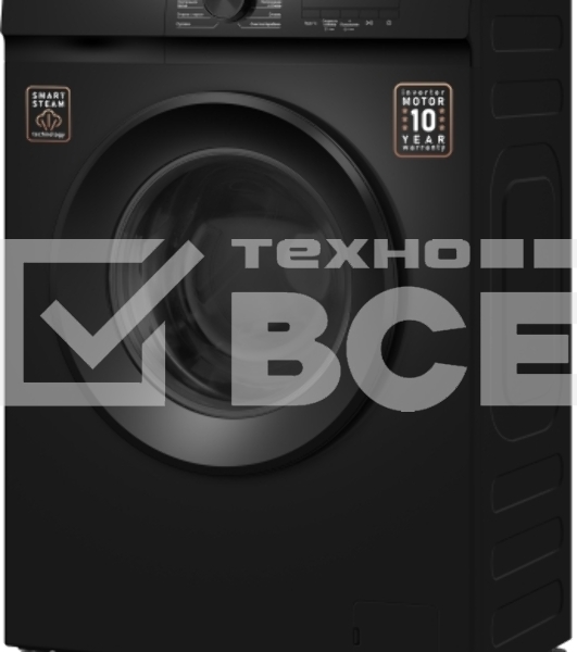 Стиральная машина Weissgauff WM 39106 Inverter Steam Black