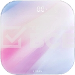 Весы напольные электронные Hyundai H-BS03577 макс.180кг розовый/фиолетовый, фото 1