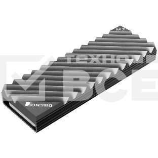 Радиатор для SSD M.2 2280 JONSBO M.2-3 Gray (серый)