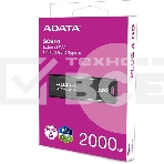 Внешний SSD ADATA SC610, 2TB, USB 3.2 Gen 2 Type-A, R/W 550/500, черный, фото3