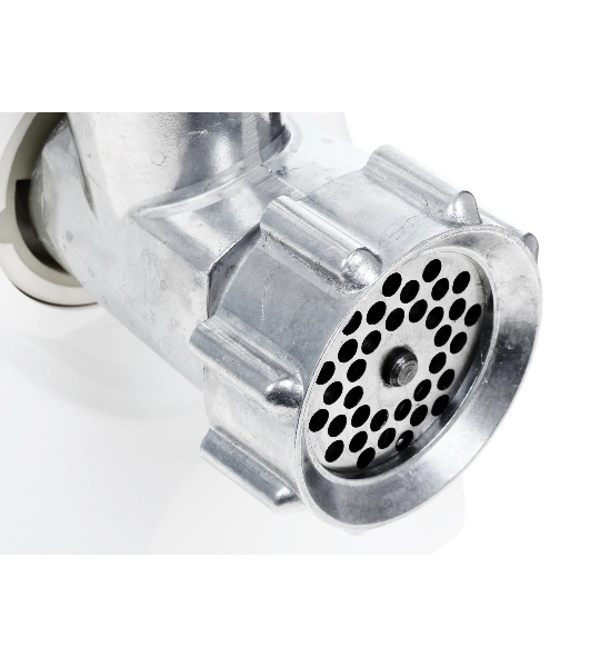 Мясорубка электрическая Ротор Альфа ЭМШ 35/250-2 белый, 1500 Вт, 0.6 кг/мин, защита от перегрузки, насадки - 4