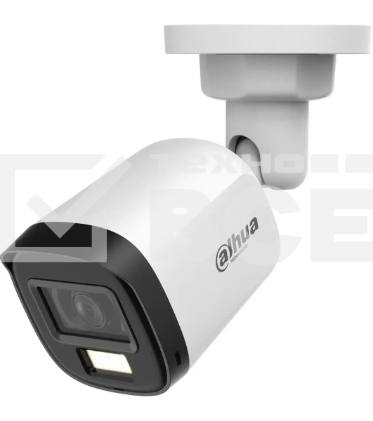 Камера видеонаблюдения аналоговая Dahua DH-HAC-B1A21P-U-IL-0280B 2.8-2.8мм цв.