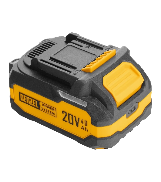 Машина шлифовальная угловая Denzel аккумуляторная бесщет. AGH-BL-20-125, Li-Ion, 20 В