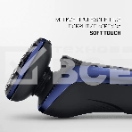 Бритва PMR 0309RC wet&dry PRO 5 blades+ электрическая (Polaris) , Черный/Синий хром, фото2