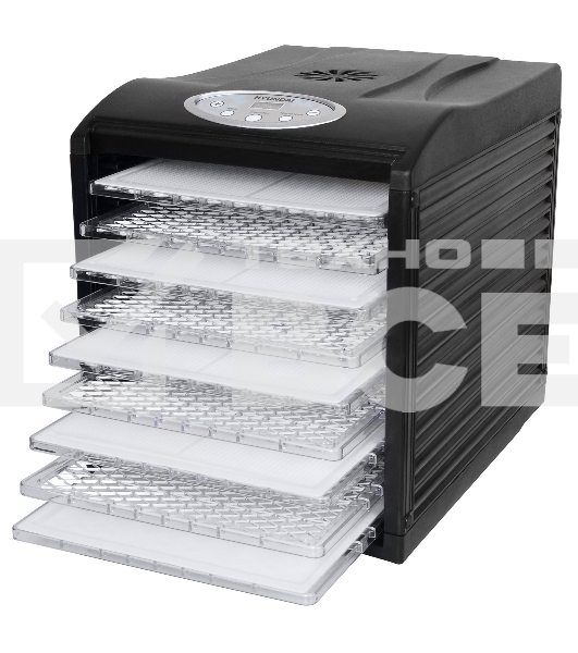 Сушка для фруктов и овощей Hyundai HYFD-1802 27под. 700Вт черный