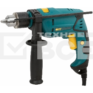 Дрель ударная FIT ID-501 500 Вт, 0-2900 об/мин, КлП 10 мм, 1,6 кг, рез. накл, коробка