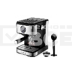 Кофеварка рожковая BRAYER BR1105, черный/серебристый, исп. кофе - молотый, 1,5 л, 800 Вт, 20 бар, фото4