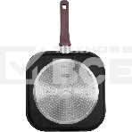 Сковорода-гриль Rondell Fest RDA-1525 квадратная 26см покрытие: Xylan Plus ручка несъемная (без крышки) черный, фото3