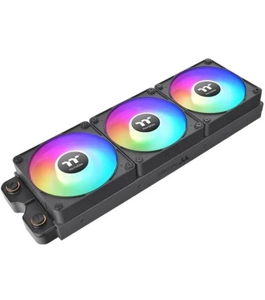 Вентилятор для корпуса Thermaltake CT140 EX Sync ARGB 140х140x25 черный 4-pin 30.7дБ (упак.:3шт) (CL-F182-PL14SW-A) Ret