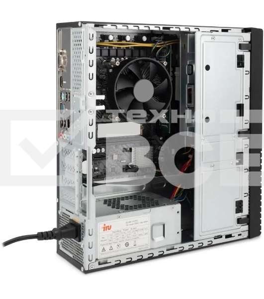 Компьютер ПК IRU 310SC SFF PG G7400 (3.7) 8Gb SSD256Gb UHDG 710 Windows 11 Professional GbitEth 200W черный (2017903)