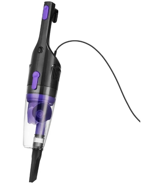 Пылесос ручной Kitfort КТ-5156 600Вт черный/фиолетовый