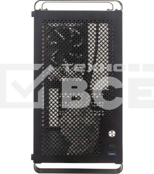 Компьютерный корпус Accord ACC-GCUB4 черный без БП mATX 1x92мм 1xUSB 3.0 1xUSB3.1 audio