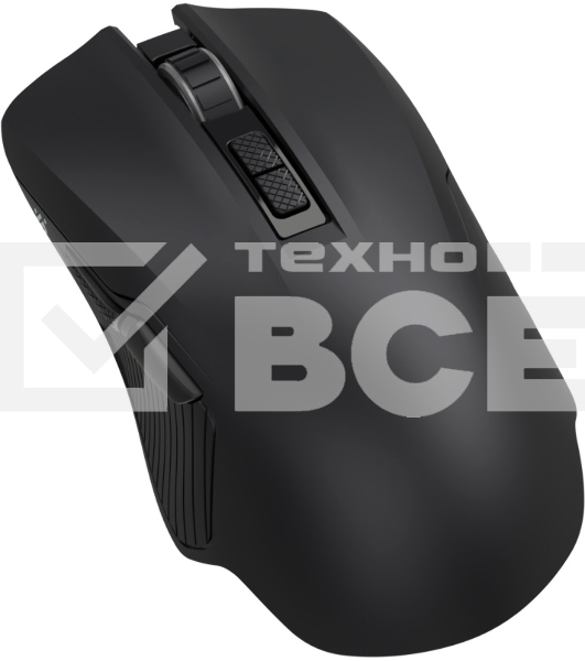 Мышь беспроводная/проводная Defender Whisper GM-209 черный, 7200 dpi, радиоканал, Bluetooth, USB, кнопки - 8