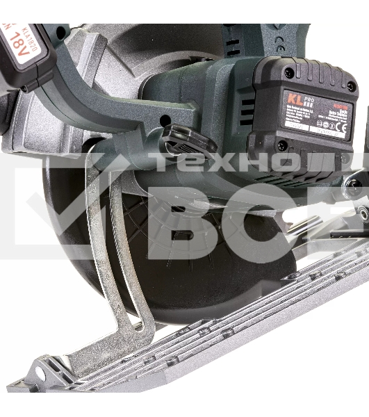 Профессиональная пила циркулярная бесщеточная KLPRO KLDAT18B-20 (18 В/2,0 А·ч)